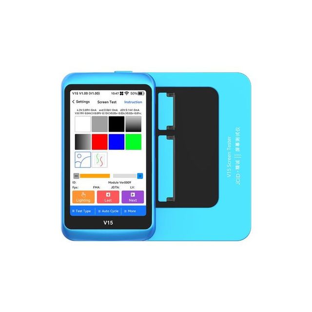 JC JCID V15PM Screen Tester For iPhone 7 8 11 12 13 14 15 17Pro Max Plus Mini MIPI EDP Screen Screen Funciton Testing Repair
