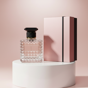 Nuevo Modelo de Botella de Perfume de 50 ml y 100 ml, Botellas de Perfume <span class=keywords><strong>Dona</strong></span> con Fondo Grueso de 50 ml, Botella de Vidrio para Perfume de Mujer, Envase de Perfume - Product Image 1