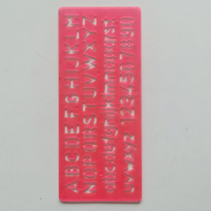 4 Pieces Letter <strong>Stencil</strong> Alphabet <strong>Stencils</strong> - Product Image 5