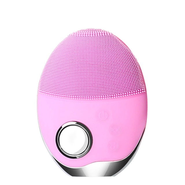 Amazon mejor venta CE ROHS FCC certificado mini 2 exfoliación suave y Sonic cepillo de limpieza Facial