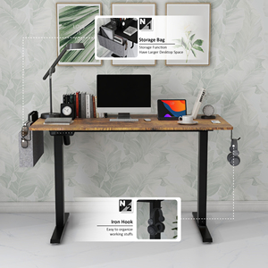 Bàn làm việc điện một động cơ có thể điều chỉnh độ cao Bàn đứng Bàn máy tính Bàn văn phòng Bàn nâng có thể điều chỉnh cho cửa hàng nội thất - Product Image 2