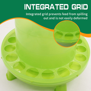 <span class=keywords><strong>Bebedero</strong></span> de plástico verde <span class=keywords><strong>para</strong></span> aves de corral de 2kg, comedero y <span class=keywords><strong>bebedero</strong></span> <span class=keywords><strong>para</strong></span> <span class=keywords><strong>pollos</strong></span> <span class=keywords><strong>pequeños</strong></span> - Product Image 2