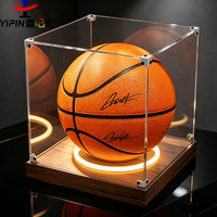 Boîte de présentation en acrylique transparente OEM/ODM pour le rangement de gants de golf, de basketball, de football et de boxe – Conteneur de présentation en acrylique transparent