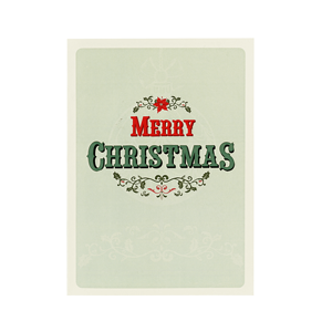 Carte pop-up 3D vintage Joyeux Noël avec design de vacances classique, parfaite pour répandre l'artisanat de joie et de nostalgie - Product Image 6