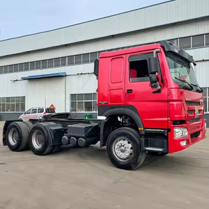 Camion tracteur HOWO de haute qualité 317-560 ch 6x4 4x2, poids lourd, diesel, Euro 3, conduite à gauche, d'occasion en Chine - Product Image 2