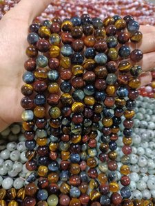 Perles rondes en quartz rose <span class=keywords><strong>de</strong></span> <span class=keywords><strong>Madagascar</strong></span>, shungite, tourmaline noire, pierres précieuses en vrac <span class=keywords><strong>de</strong></span> 10 mm - Product Image 6