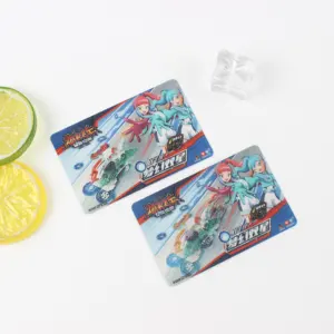 Customized lenticular 3d greeting game card with low price