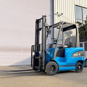 Transpaleta Eléctrica de 2 Toneladas con Certificación ISO, Motor AC, Mástil de Engranajes Sencillo y Asiento para Operador - Product Image 4