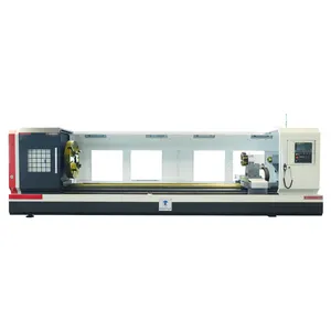 cnc flat lathe machine CK61125 CK61150 metal turning machine customized size