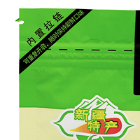 Pochette refermable en PE recyclable FUFANG, résistante aux déchirures, avec impression offset et flexo, pour les fruits secs, les collations et la vente au détail