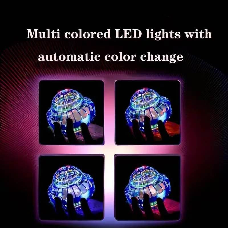 Glowing magic float blue