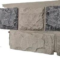 PU פוליאוריטן צפחה-אבן קל משקל קל להתקין פו תרבות מלאכותי אבן