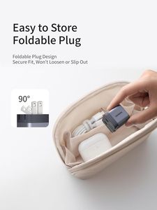 Nexode Air 45W Block Foldable <b>Plug</b> Ultra Mini GaN Fast Charging Wall for X840/45582 45W GaN PD fo - Product Image 5