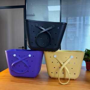 Borse <span class=keywords><strong>da</strong></span> Spiaggia Impermeabili per Donna, Grandi Borse Estive in Silicone EVA Personalizzate, Vendita all'Ingrosso - Product Image 5