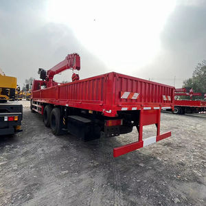 Grúa montada en camión de carga 4x2 6x4 7ton 8ton 10ton 12ton Grúa telescópica hidráulica - Product Image 3