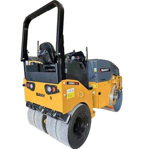 Original China Gasoline Diesel Used Vibratory <b>Roller</b> SANY 2023 Model 5.5 Ton CE Certificated Walk Road Compact Combination - Product Image 1