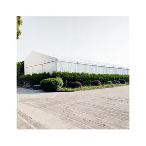 Tente d'entrepôt extérieure de structure en aluminium imperméable de 2024 Offre Spéciale tente blanche d'événements 30x50 m pour le stockage temporaire