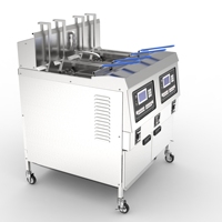Équipement de cuisine de restaurant de restauration rapide KFC équipement de poulet friteuse ouverte 2 * 25L