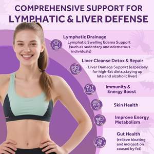 טיפות ניקוי לימפטי וניקוי כבד, תוסף תזונה למבוגרים 60 מ\\\"ל, מכיל גדילן חלב, אכינצאה, ארטישוק, שן הארי וכורכום - Product Image 5