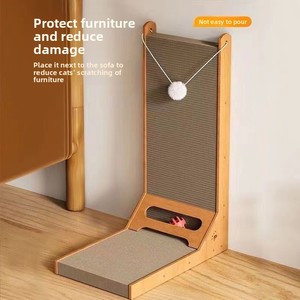 Rascador para Gatos de Papel Ecológico Clásico Moderno en Forma de L, Rascador Vertical para Gatos, Estable y Resistente al Desgaste, 60 cm - Product Image 5