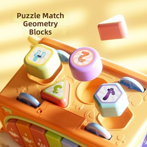 Giocattolo per Bambini, Regalo Educativo Multifunzionale a Sei Lati a Forma di Granchio con Tastiera Musicale - Product Image 4