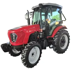 Kualitas tinggi harga yang bagus mesin pertanian traktor untuk harga peternakan Mini 4wd traktor pertanian 50hp untuk pertanian