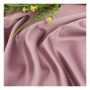 Elastic for Women Clothes Home Wear Dress Textile Woven Fabric Bright Smooth Fabric Polyester Spandex Imitated Silk Satin GB