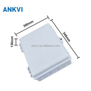 Boîtier de distribution de fibre optique 16 ports FQX-011 IP65 extérieur ABS à montage mural FTTH FDB - Product Image 3