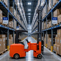 Chariot élévateur articulé pour allées étroites 1,5T 2T 2,5T Électrique VNA 12m