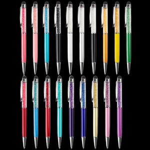 Glitter Gel <b>Pen</b> with Touch Screen Stylus 12-Pack Colorful Liquid Ink Ballpoint <b>Pens</b> for Writing Drawing and School Supplies - Product Image 4