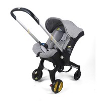 Berceau, landau, poussette et siège auto 4-en-1 pour bébé de 0 à 6 mois (modèle S800 en alliage d'aluminium) Identique à Dannas