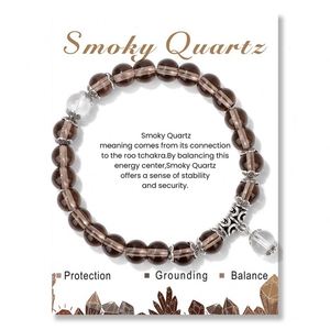Bracelet en pierre naturelle avec perles de verre colorées, transformable, potentiel de marketing viral très élevé, prêt pour l'e-commerce - Product Image 4