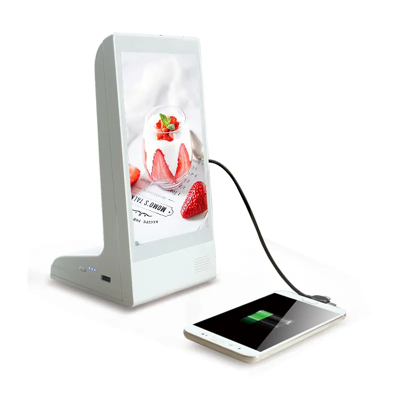 Restaurant tablet screen intelligent touch table advertising display screen