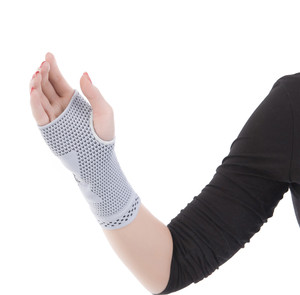 Nouvelle offre d'usine de mode Tissu de bambou naturel Haute compression élastique Sport Tricoté Palm Support - Product Image 5