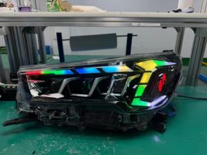 ไฟหน้า LED คุณภาพสูงสำหรับรถยนต์ Hilux Revo Rocco ปี 2022-2024 6000K 4000 ลูเมน อุปกรณ์ตกแต่งภายนอกรถยนต์รุ่นใหม่ - Product Image 6