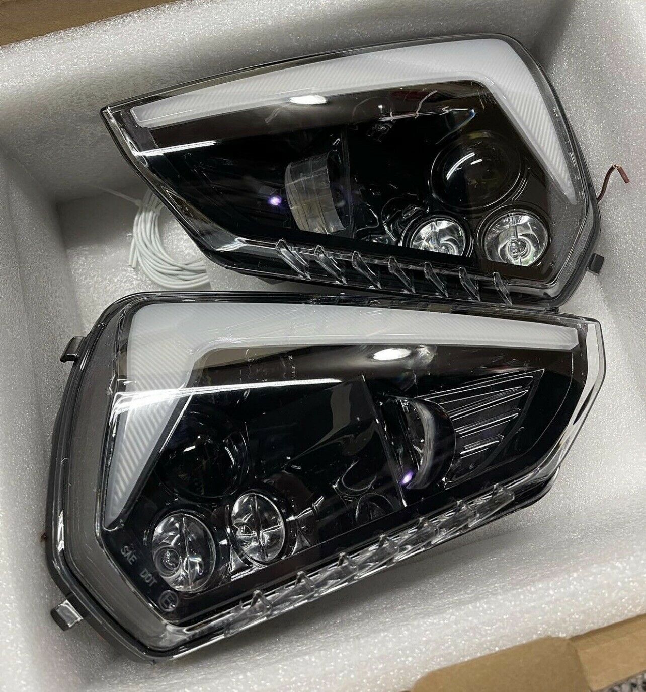 Комплект передних светодиодных фар can -am ryker