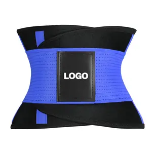 Adjustable Custom Logo Waist Trimmer Belt for Men and woman Gym Slimming Sweat Belt Training Shaper