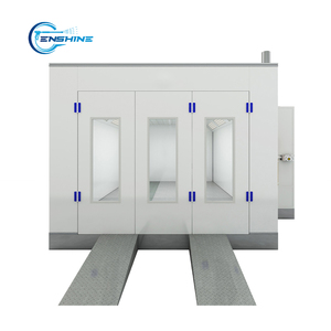 Système de cabine de peinture automobile avancé à chauffage diesel pour peinture à base d'eau, four automobile <span class=keywords><strong>avec</strong></span> ventilateurs centrifuges turbo - Product Image 1
