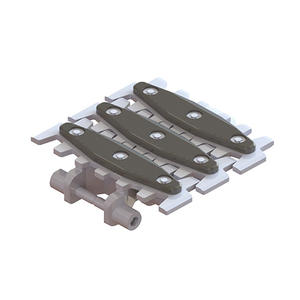 La venta más caliente ML2 CF 5 Cinta transportadora de cadena de fricción Bajo mantenimiento Alta adaptabilidad ambiental para plantas de fabricación Nuevo - Product Image 1