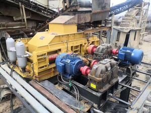 EU Heavy Duty River Stone Sand Making <b>Machine</b> 2PGY Hydraulic Double Roller Crusher for Concrete Aggregate - Product Image 4