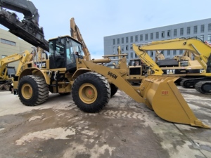 Bon travail utilisé chargeur de CAT 966H de machines de construction utilisé chargeur utilisé de roue de Caterpillar chargeur utilisé de CAT 966h - Product Image 4