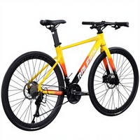 Bicicleta de Montaña MTB Deportiva de 27.5 Pulgadas, de Acero con Alto Contenido de Carbono y Aleación de Aluminio, con Doble Freno de Disco, Horquilla Rígida, Ligera, para Hombres, Mujeres y Adultos