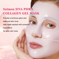 Pack de masque facial au collagène personnalisable-Hydrogel infusé au bio collagène pour une routine de soins de la peau personnalisée