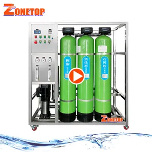 Planta automática purificadora de agua industrial/máquina de tratamiento de agua/purificación de agua