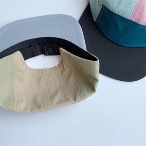 Gorra <span class=keywords><strong>de</strong></span> Campamento <span class=keywords><strong>de</strong></span> 5 Paneles Personalizada <span class=keywords><strong>de</strong></span> Alta Calidad, Diseña Tu Propio Logotipo, Gorra Deportiva para Correr, Gorra <span class=keywords><strong>de</strong></span> Campamento Ligera <span class=keywords><strong>de</strong></span> Nailon - Product Image 6