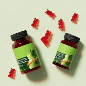 Gomitas de Vinagre de Sidra de Manzana con Vitamina <span class=keywords><strong>B12</strong></span>, Antioxidantes, Energéticas, Quemagrasas, Suplemento para la Salud, Digestión e Inmunidad para Adultos - Product Image 2