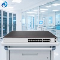 Switch Ethernet Mini de Red Gestionada Keeplink, Resistente al Agua, Industrial, PCB CloudEngine 6750-S16X8YZ, POE, QoS, VLAN, RJ45, en Stock