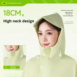 Imperméable une pièce en tissu Oxford pour garçons, pour vélo électrique et moto, épaissi, allongé, manches longues, entièrement imperméable - Product Image 5