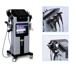 เครื่องไฮโดรเดอร์มาเบรชั่น 8 in 1 สำหรับผลัดเซลล์ผิวหน้าด้วย H2O2 ไฮโดรเจน ไฮโดรเดอร์มาเบรชั่น ฟื้นฟูผิวหน้าด้วยฟองอากาศขนาดเล็ก เครื่องไฮดรา อควา - Product Image 2