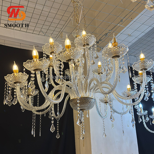 Lámpara de Araña de Cristal LED de Alta Calidad, Elegante, para Bodas, Salones, Ceremonias, Rituales y Decoraciones - Product Image 3